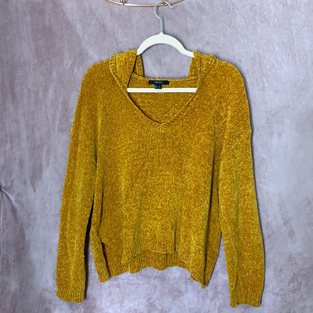 Orange Sweater